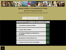 Tablet Screenshot of igrejacatolica.org